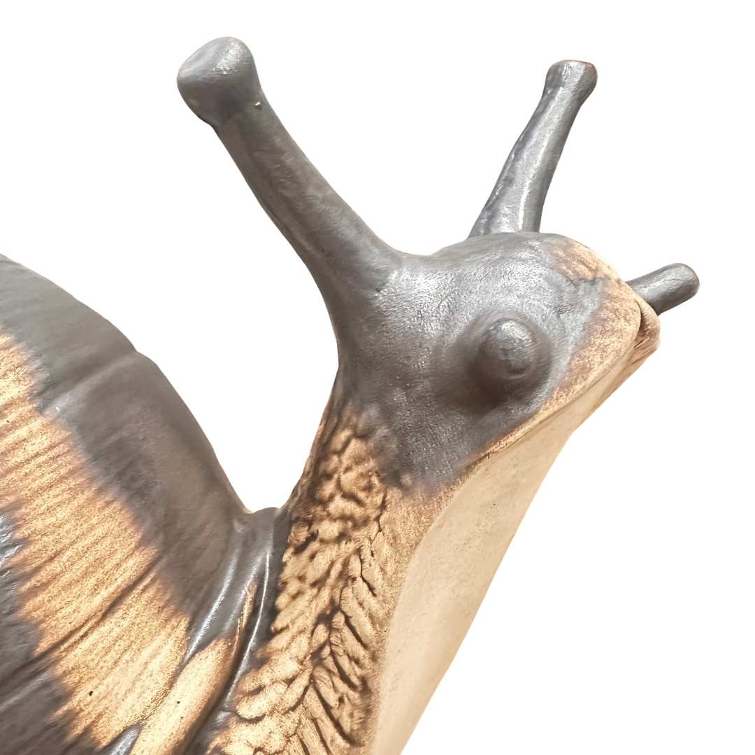 Detail keramického šneka